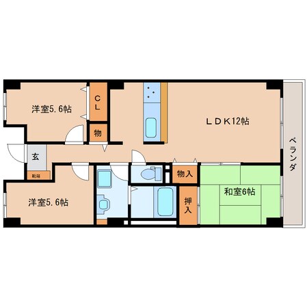 静岡駅 バス19分  安東二丁目下車：停歩3分 1階の物件間取画像